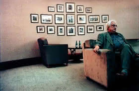 Bertrand Tavernier im Sessel