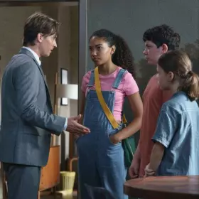 Filmszene »Das fliegende Klassenzimmer«
