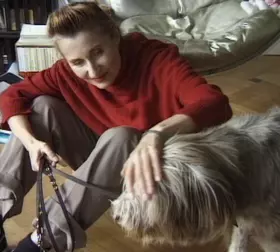 Filmszene »Elfriede Jelinek - Die Sprache von der Leine lassen«