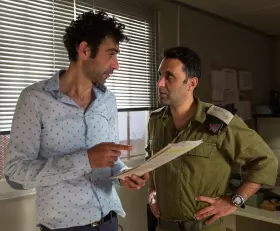 Filmszene »Tel Aviv on Fire«